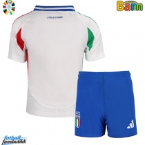 Italia Bortedraktsett Barn EM 2024 Kortermet (+ Korte bukser)